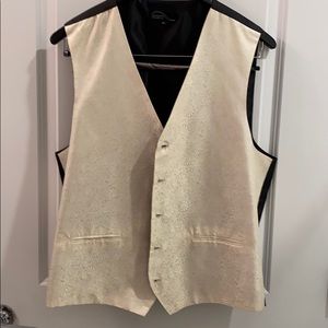 Men’s silk formal vest